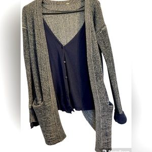 Lululemon yoga layered cardigan